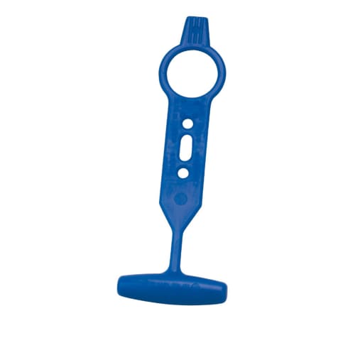 Attache pour filet à linge bleu Filmop photo du produit front L