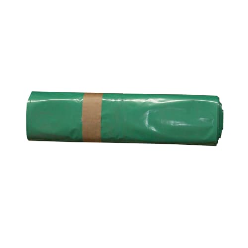 Sac plastique PE BD 110L vert 45µm photo du produit