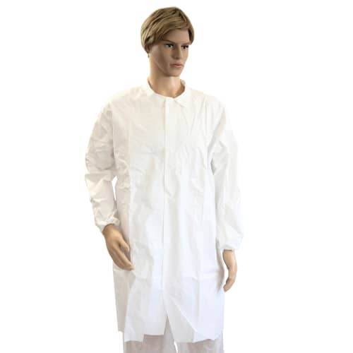 Blouse de laboratoire Partiguard blanc taille L Indutex photo du produit front L