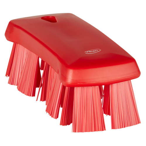 Brosse à main UST Rouge 17,6cm Vikan photo du produit front L