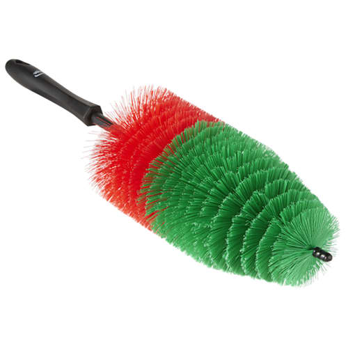 Brosse à jante fibres souples Ø105mm PLP 42,5cm noir Vikan photo du produit front L