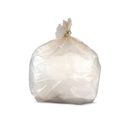 Sacs poubelle 130L transparent 38µ sans lien Paredes Access photo du produit front L
