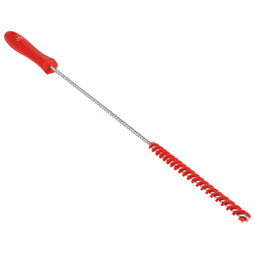 Écouvillon fibres dures alimentaire Ø1cm 50cm rouge Vikan photo du produit front L
