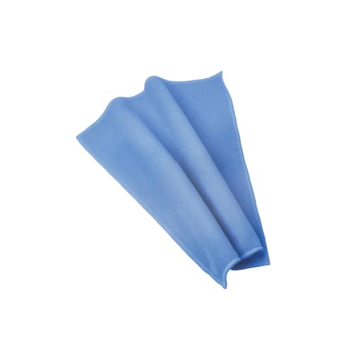 Essuyage microfibre T320 bleu 32 x 32 cm Decitex photo du produit front L