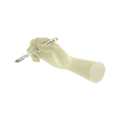 Gant à usage unique chirurgie stérile Gammex latex blanc poudré taille 8,5 Ansell photo du produit