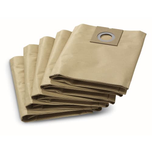 Sac filtrant papier pour aspirateurs Karcher photo du produit front L