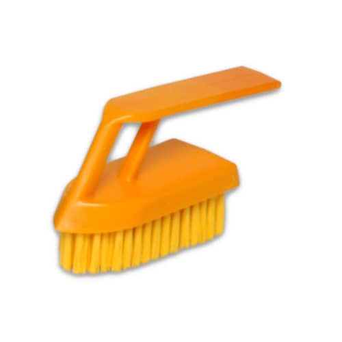 Brosse à cuve en polyester à fibre jaune Brosserie Thomas photo du produit front L