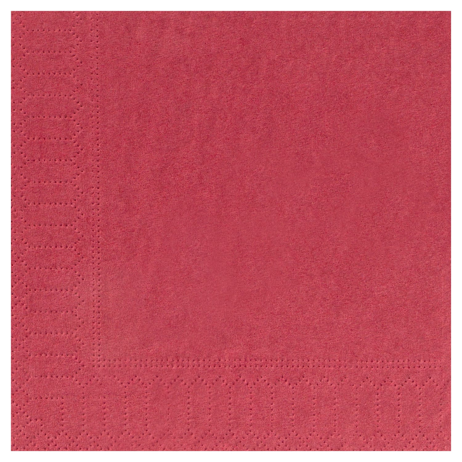 Serviette papier 2 plis 20 x 20 cm bordeaux Manufacture de l'Ephémère photo du produit