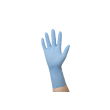 Gant à usage unique nitrile Medicom Coverfeel Care long bleu non poudré  Manchettes Longues taille XXL photo du produit