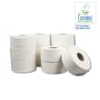 Papier toilette rouleau mini géant Paredes Ecolabel blanc 180m prédécoupé 8,4 x 24 cm photo du produit
