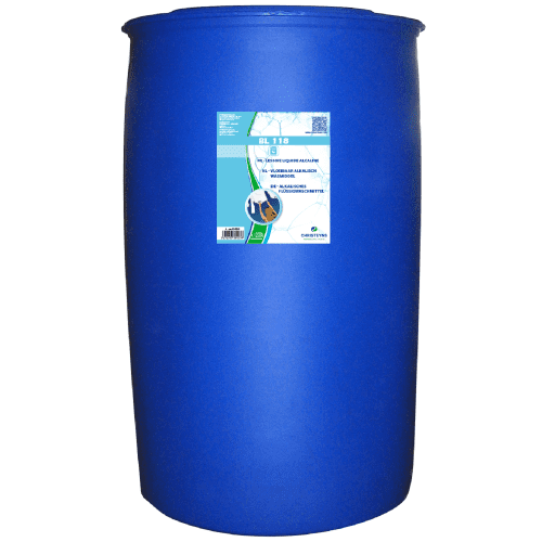 Lessive liquide alcaline Christeyns BL118 fût quick connect de 200L photo du produit front L
