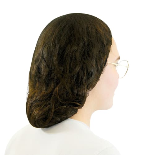 Filet à Cheveux One Knot – Marron Clair – Pour Casques D'équitation – Neuf (lot De 1)