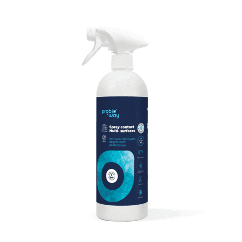 Nettoyant dégraissant probiotique Ecocert HTS BIO Probioway multi-surfaces pulvérisateur 750ml photo du produit front L