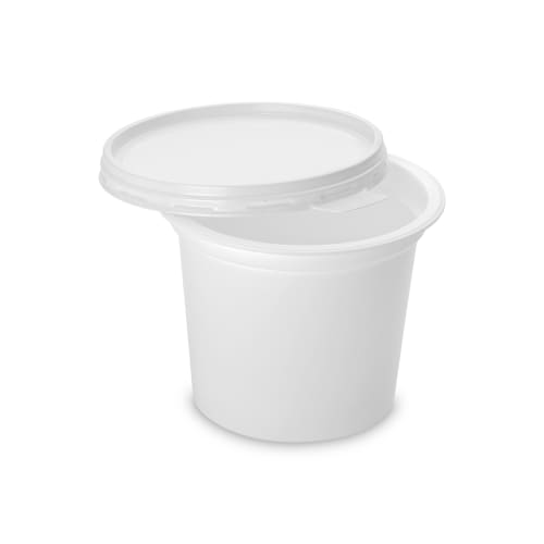 Pot à crème blanc 250 cc Alphaform photo du produit front L