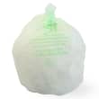Sac plastique biodégradable 40L vert 20µm NF Jet'Sac photo du produit