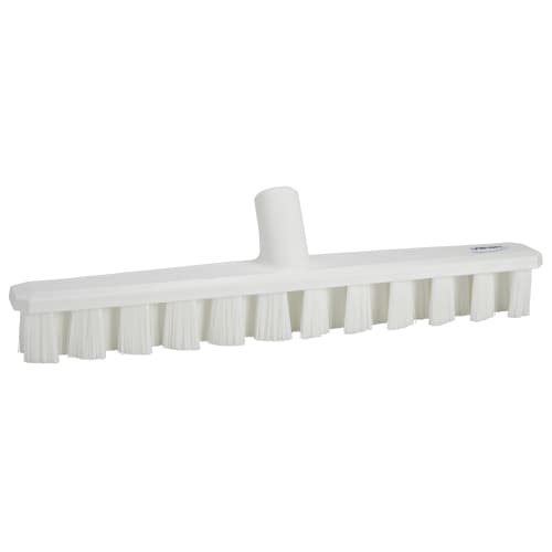 Balai lave-pont fibres dures alimentaire PLP UST 40cm blanc Vikan photo du produit front L