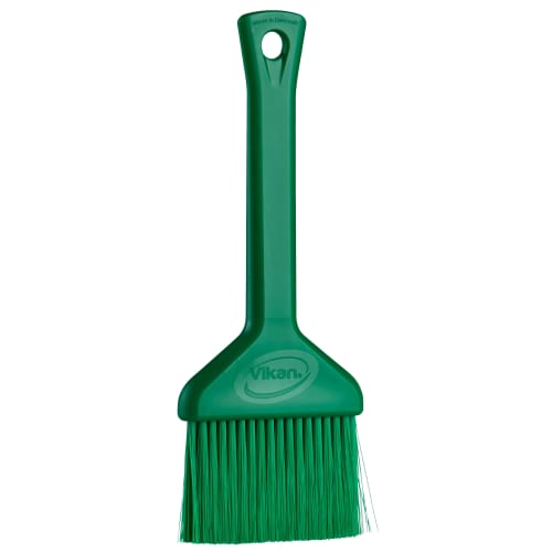 Pinceau fibres souples alimentaire PLP 7cm vert Vikan photo du produit front L