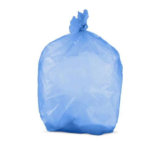 Sacs poubelle 110L bleu 38µ sans lien Paredes photo du produit front L