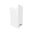 Carton hospitalier non normé 50L bas lien cranté blanc photo du produit