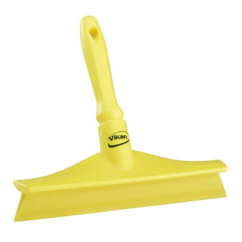Raclette monolame alimentaire PLP caoutchouc 24,5cm jaune Vikan photo du produit front L