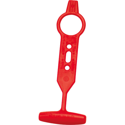 Attache pour filet à linge rouge Filmop photo du produit front L