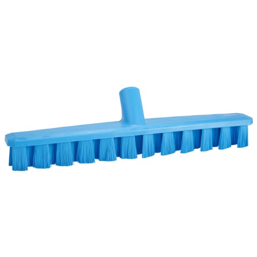 Balai lave-pont fibres dures alimentaire PLP UST 40cm bleu Vikan photo du produit front L