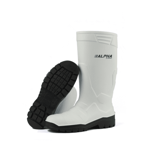 Bottes de sécurité Dikamar Crystal PU S4 CI SRC blanc pointure 36 photo du produit front L