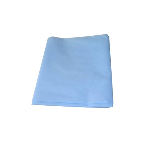 Drap non-tissé cellulose et PE bleu 25g/m² 138 x 240 cm Paredes photo du produit front L