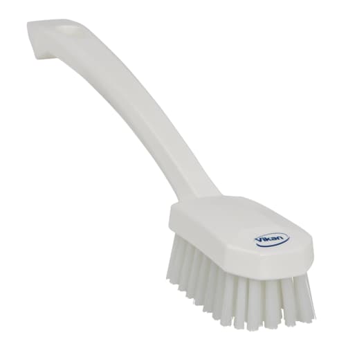 Brosse fibres médium alimentaire PLP 26cm blanc Vikan photo du produit front L
