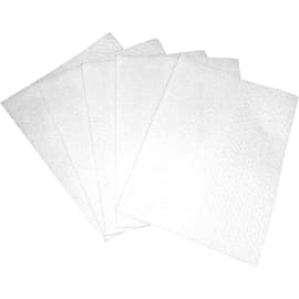 Carré d'essuyage Airlaid 60g/m² gaufré 49 x 45 cm Paredes
