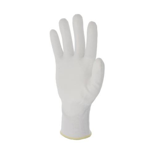 Gant protection coupures indice B (3/5) polyéthylène haute densité blanc enduction PU blanc taille 9 photo du produit