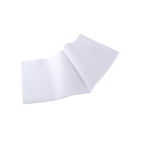Essuyage microfibre non tissé NT67 blanc 25 x 33 cm Decitex photo du produit front L