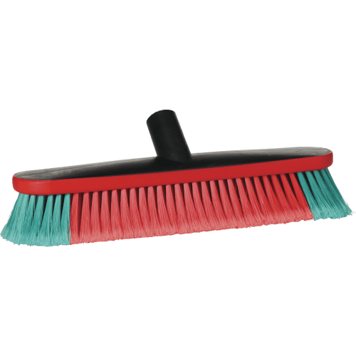 Brosse ovale à passage d'eau fibres souples PLP 37cm Vikan photo du produit front L
