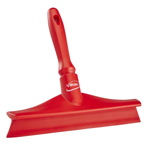 Raclette monolame alimentaire PLP caoutchouc 24,5cm rouge Vikan photo du produit front L