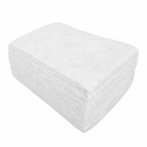 Lavette non tissée H'Easy blanche 50g/m² 50 x 32 cm photo du produit