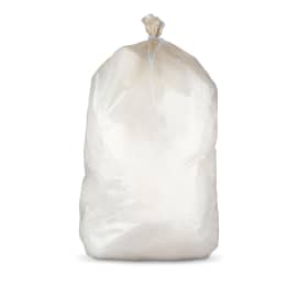 Sacs poubelle 110L PEBD transparent 55µ lien classique Paredes Access