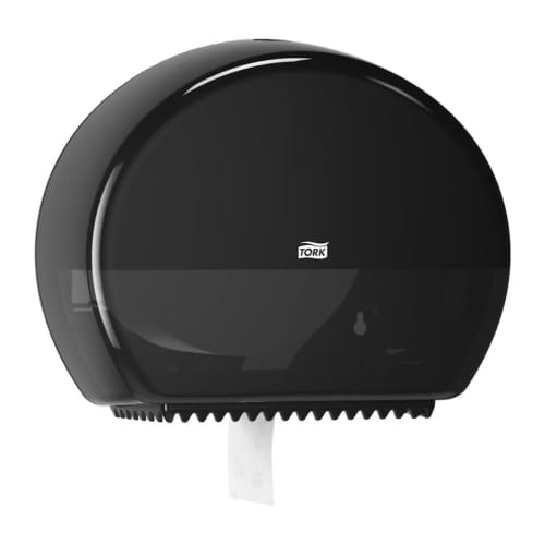 Distributeur noir mini jumbo Tork photo du produit front L
