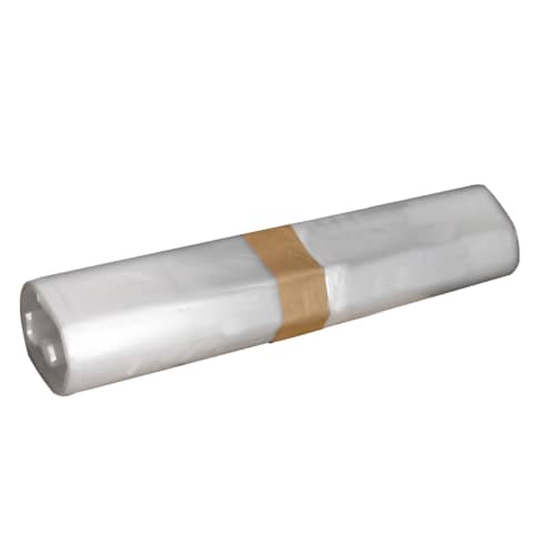 Sac plastique PE BD 160L transparent 25µm photo du produit front L