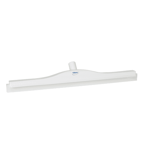 Raclette double lame alimentaire PLP caoutchouc 50cm blanc Vikan photo du produit front L