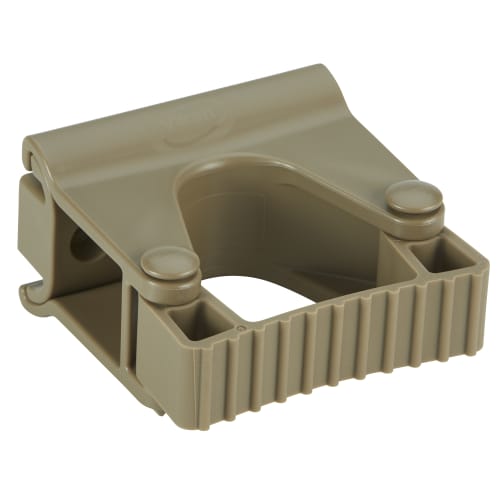Support mural 1 clip alimentaire PLP 8,2cm marron Vikan photo du produit front L