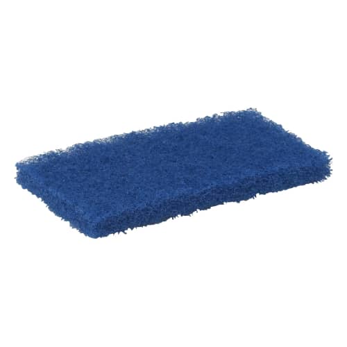 Tampon abrasif bleu 12,5 x 24,5 cm Vikan photo du produit front L