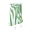 Sac à linge 65L 130g/m² rayé vert Filmop photo du produit