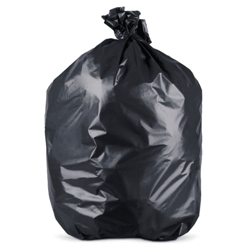 Sacs poubelle 160L Noir 26µ photo du produit front L