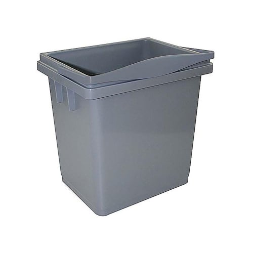 Seau PLP 4L gris anse grise Filmop photo du produit front L
