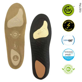 Semelles ajustables JLFPro Safety plus, traitée S3F®