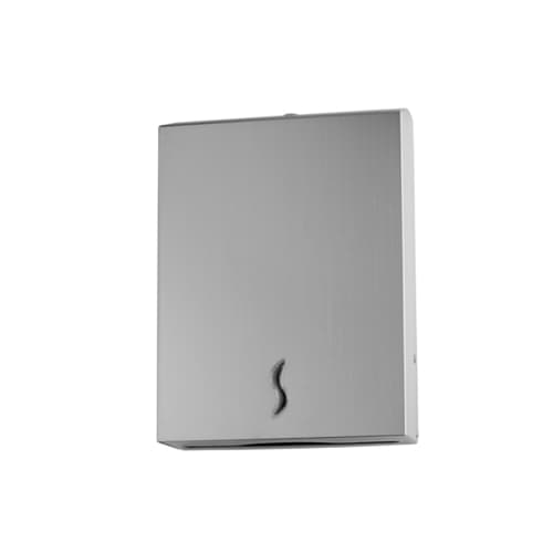 Distributeur d'essuie-mains pliés Medial 400 formats inox brossé photo du produit front L