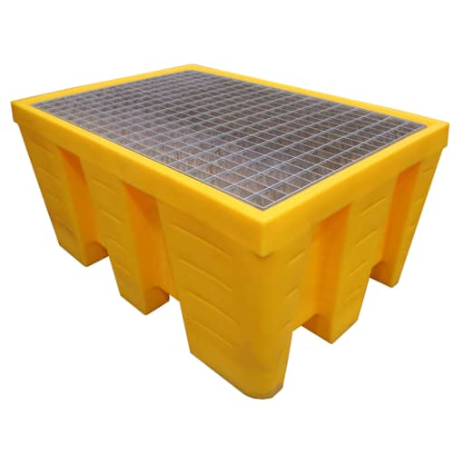 Palette de rétention EMP pour produits chimiques dangereux 450L photo du produit front L