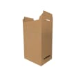 Carton hospitalier non normé 50L bas lien détachable kraft photo du produit