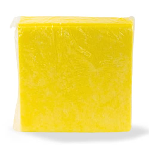 Essuyage non tissé lavettes jaunes 38 x 38 cm Paredes photo du produit front L