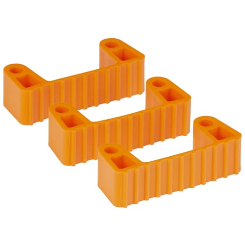 Clips pour support mural 1 ou 3 clips orange Vikan photo du produit front L